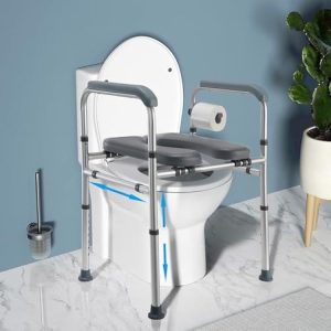 Toilet Arm Supports, Frames, Seat Lifters & Toilet Seats – For the Physically Challenged