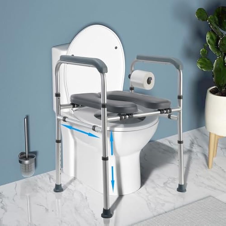 Toilet Arm Supports, Frames, Seat Lifters & Toilet Seats – For the Physically Challenged