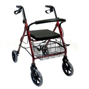 Rollator 4wheel Aluminium With Hand Brake
